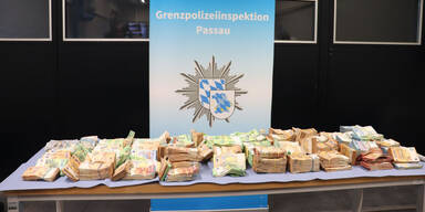 Sichergestelltes Bargeld