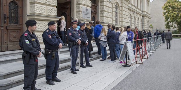 Sicherheitsvorkehrungen Graz