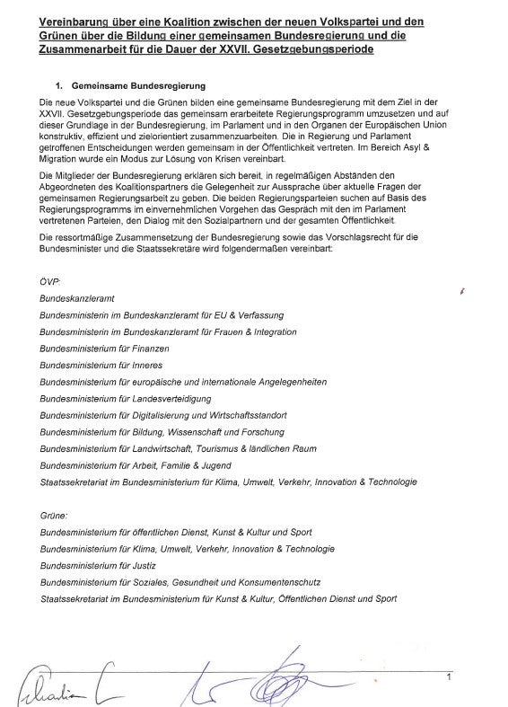 Von EU über Kopftuch bis ORF: Das sind die Sideletter