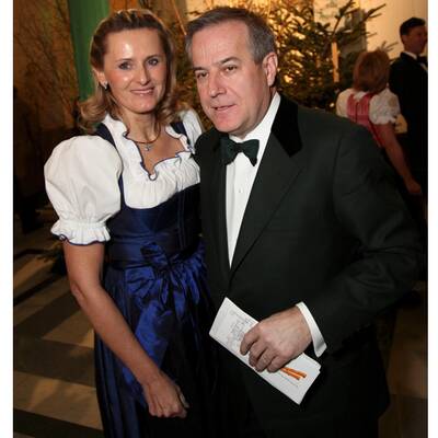 Siegfried WOLF mit Gattin 