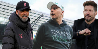 Thomas Silberberger J&uuml;rgen Klopp Diego Simeone