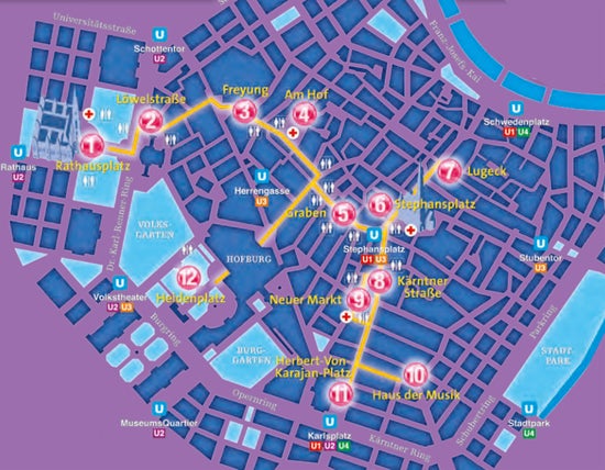 Feiern am Wiener Silvesterpfad