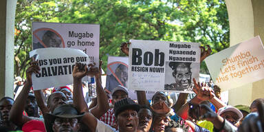 Armee t&ouml;tet Demonstranten in Simbabwe
