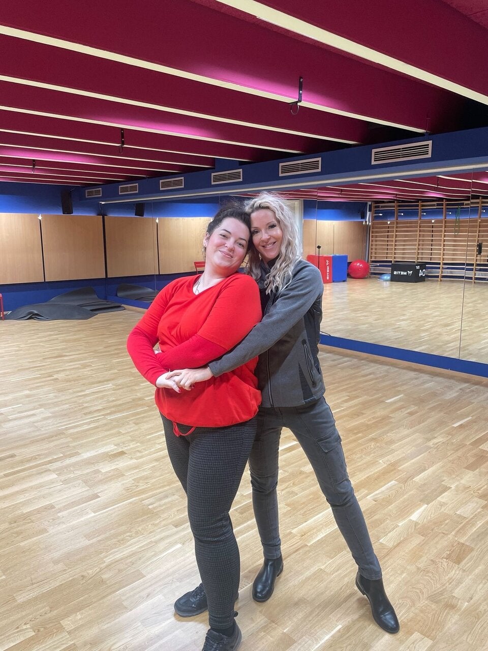 Simone Lugner mit ihrer Schwester Sonja