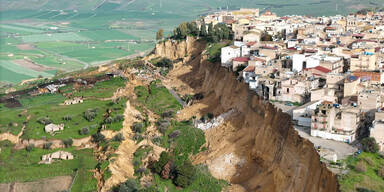 Erdrutsch auf Sizilien