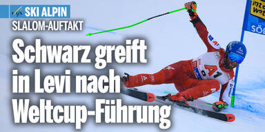 Ski-Hammer: Schwarz greift in Levi nach Weltcup-Führung