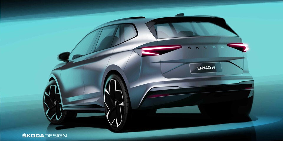 Erste Bilder von Skodas Elektro-SUV Enyaq