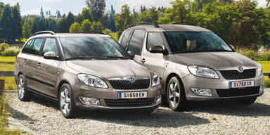 Skoda Fabia Combi und Roomster "Family"