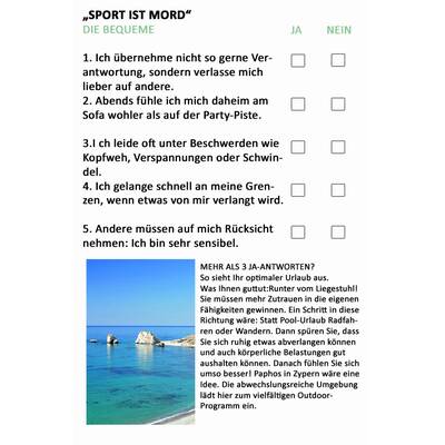 Welcher Urlaub tut Ihnen gut?