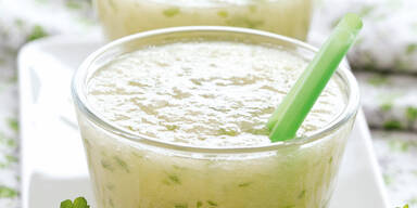 Smoothie mit Honigmelone