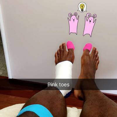 David Alabas neue Snapchat-Fotos