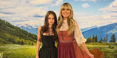 Wiesn-Hit: Heidi und Leni Klum tragen Dirndl von Austro-Label Sportalm
