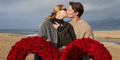 Antrag am Strand: Patrick Schwarzenegger wird Abby Champion heiraten