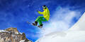 Snowboarder in Lech