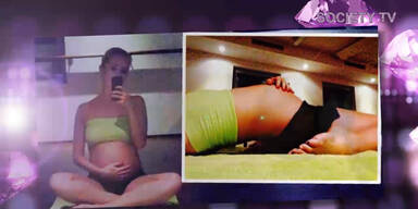 Sarkissova zeigt Babyglück!