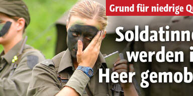 Soldatinnen werden im Heer gemobbt