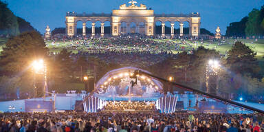 Musik-Spektakel in Schönbrunn