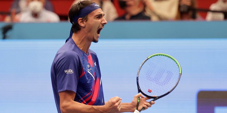 Lucky-Loser Lorenzo Sonego traäumt vom großen Coup gegen Rublew