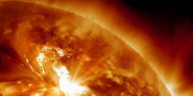 Sonnensturm sorgt für Polarlicht-Spektakel