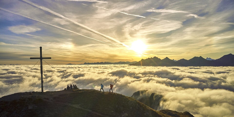 Sonnenaufgang auf der Pezinerspitze