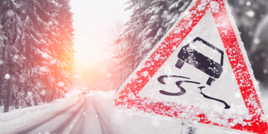 Vorsicht: HIER herrscht akute Glatteis-Gefahr!