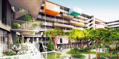 Im neuen Stadtteil zieht Leben ein