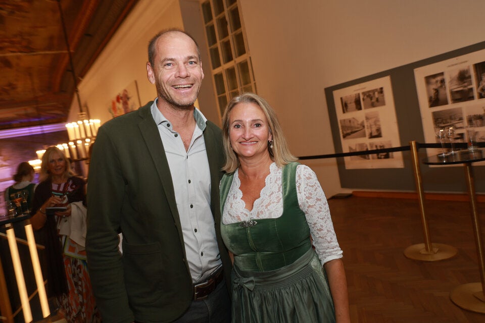 Michael Walchhofer und Ehefrau Barbara 