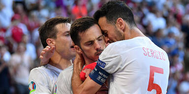 Spanien ringt z&auml;he Kroaten nieder