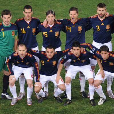 Die  schönsten Teams der Fußball-WM