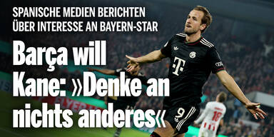Barça soll an Kane interessiert sein – 
