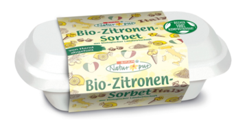 Natur Pur Bio Zitronen Sorbet