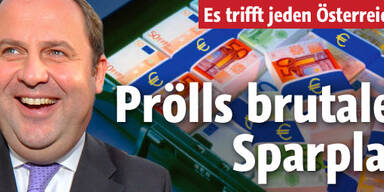 Harter Sparkurs: Prölls
brutaler Plan