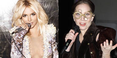 Britney Spears und Lady Gaga