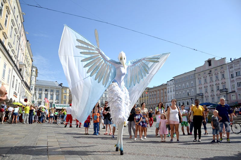 Linzer Pflasterspektakel begeistert Tausende