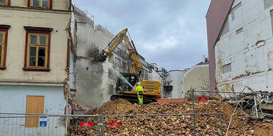 Sperrgasse 13 wurde abgerissen