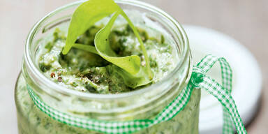 Spinat-Brotaufstrich