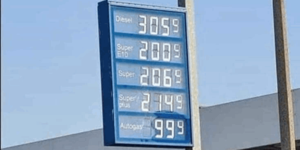 Irre Spritpreis-Rallye: Diesel jetzt schon über drei Euro!