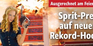Sprit-Preis auf neuem Rekord-Hoch