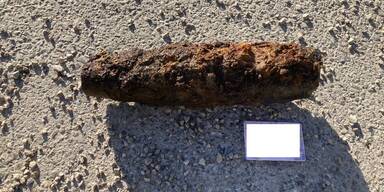 Magnetfischer angelte Sprenggranate aus Donaukanal