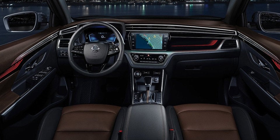 Neuer Korando hat sich schick gemacht