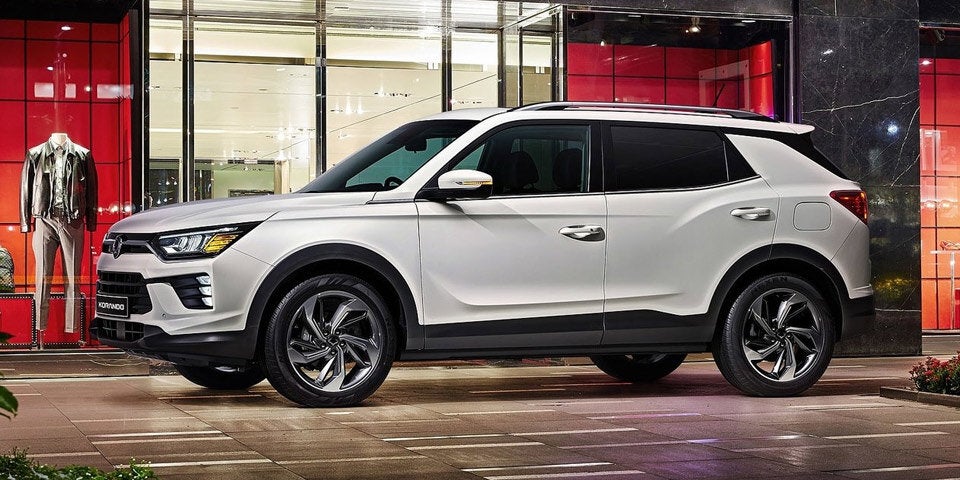 Neuer Korando hat sich schick gemacht