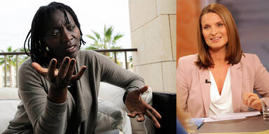 Auma Obama und Barbara Stöckl