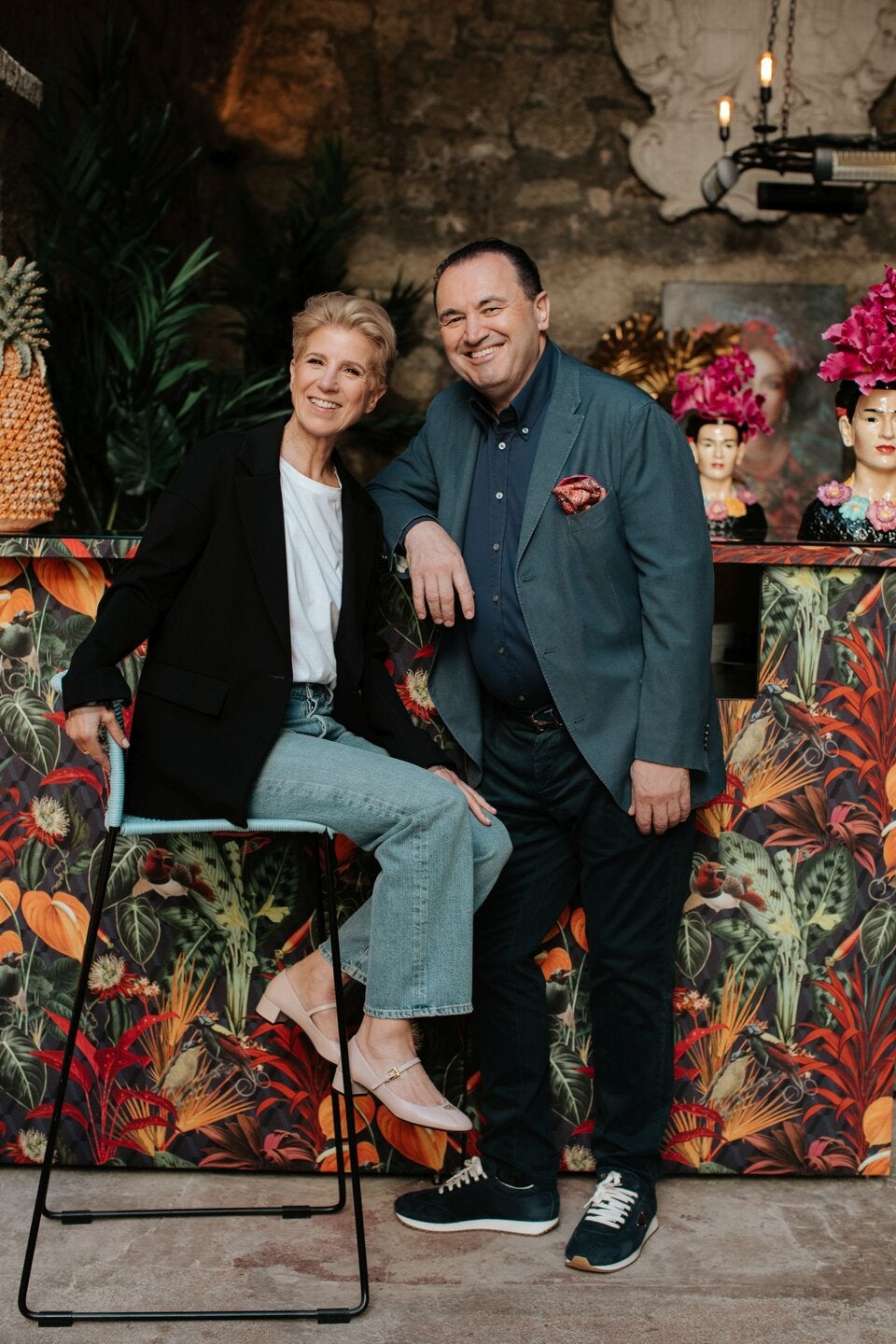 Gastgeber: Veronika Kirchmair und Claus Haslauer