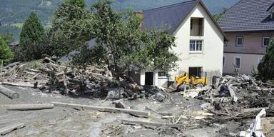 Wieder Unwetter im steirischen St. Lorenzen