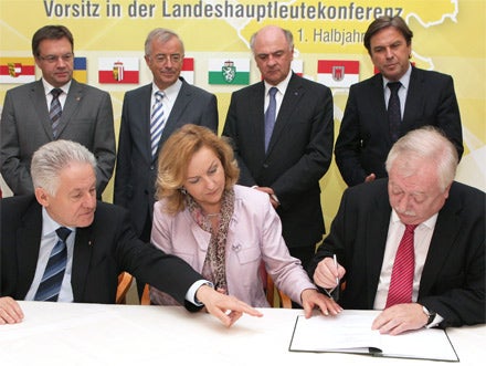 Stabilitätspakt Landeshauptleutekonferenz Fekter