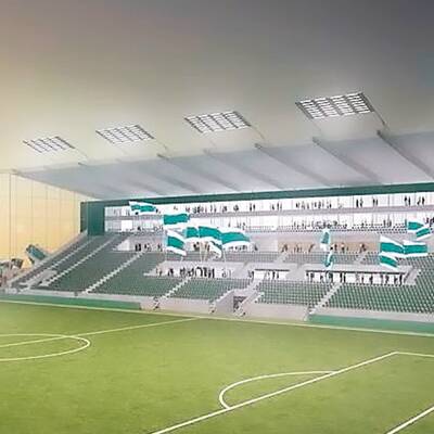 So könnte das neue Rapid-Stadion aussehen