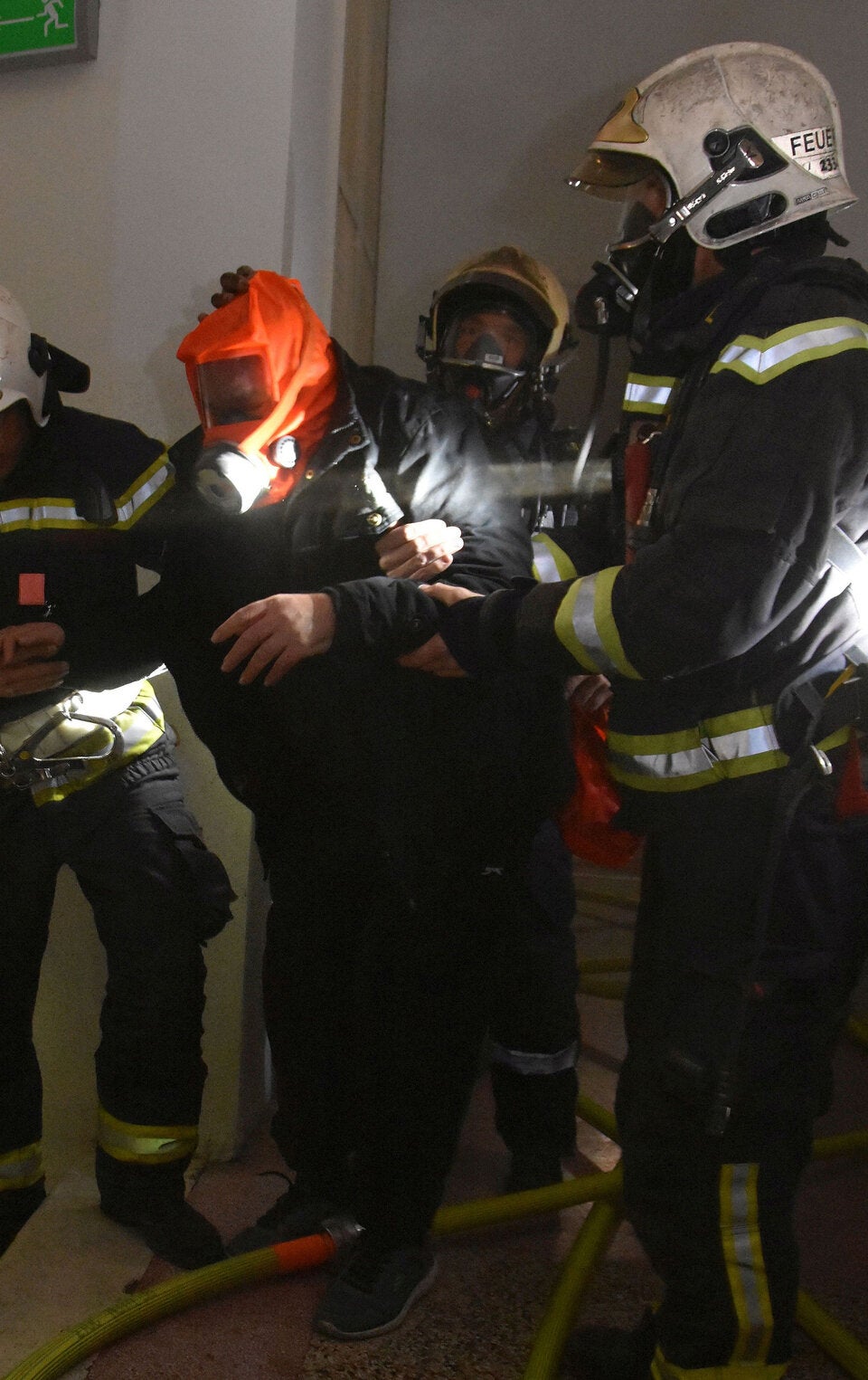 Dramatische Rettung bei Zimmerbrand in Wien