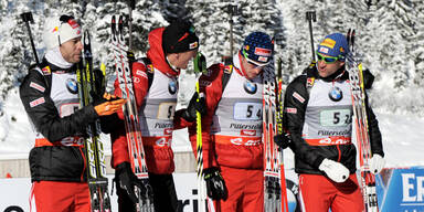 4. Platz! ÖSV-Staffel verpasst das Podium