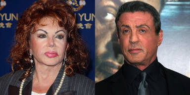 Jackie und Sylvester Stallone