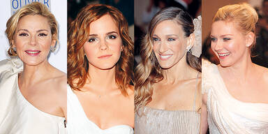 Star Frisuren Kim Catrall Emma Watson Sarah Jessica Parker Kirsten Dunst